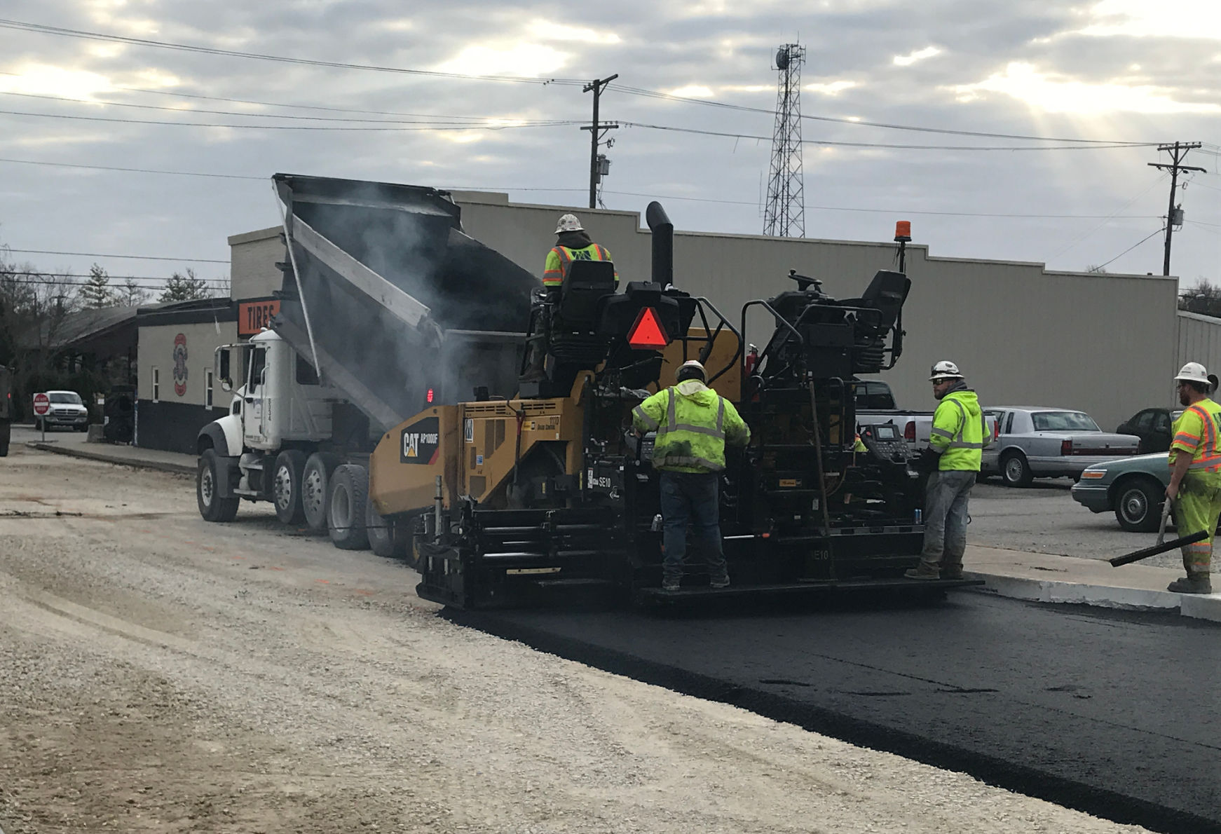 PAVING THE WAY DOWNTOWN